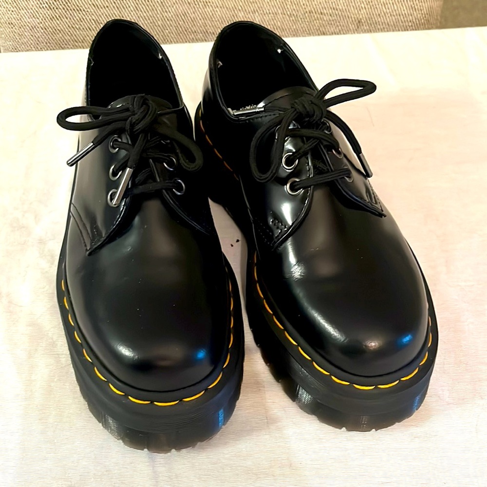Doc Martens platform shoes